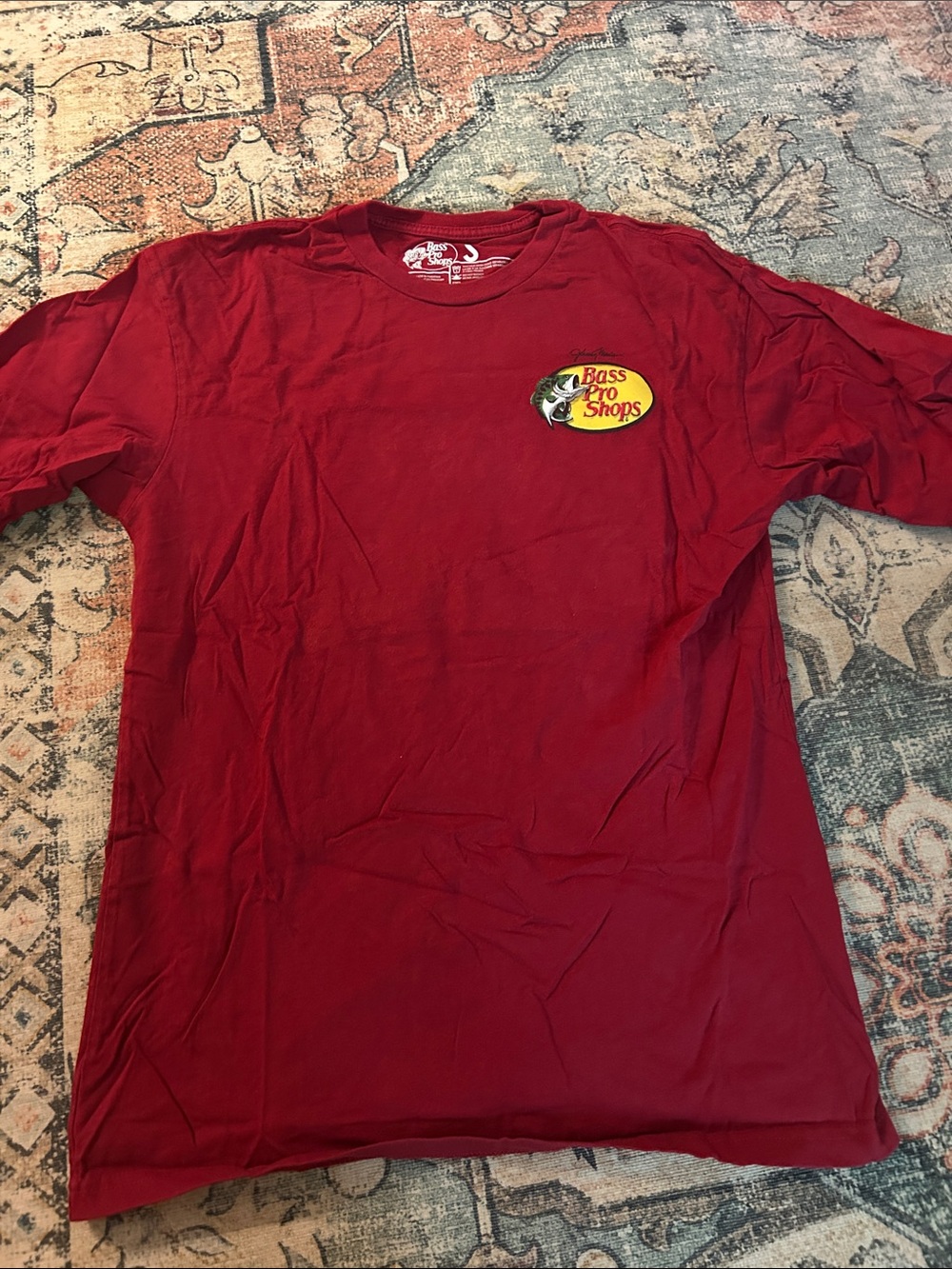 Bass Pro Shops Red Short-Sleeve Logo Tee
